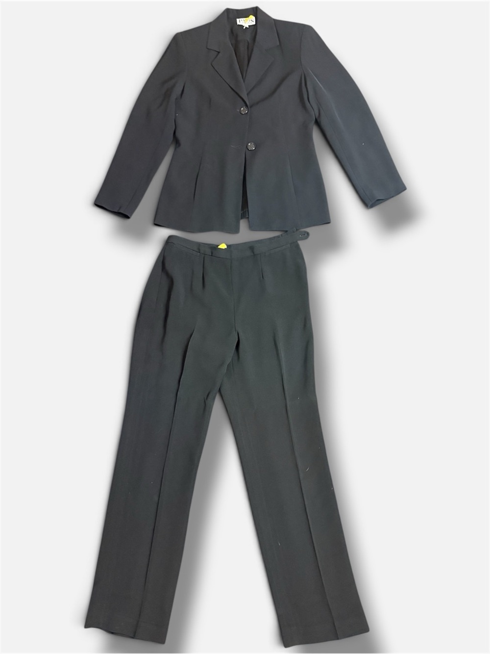 Paris Paris Vintage Women's Black Tailored Pantsuit - Picture 2 of 6